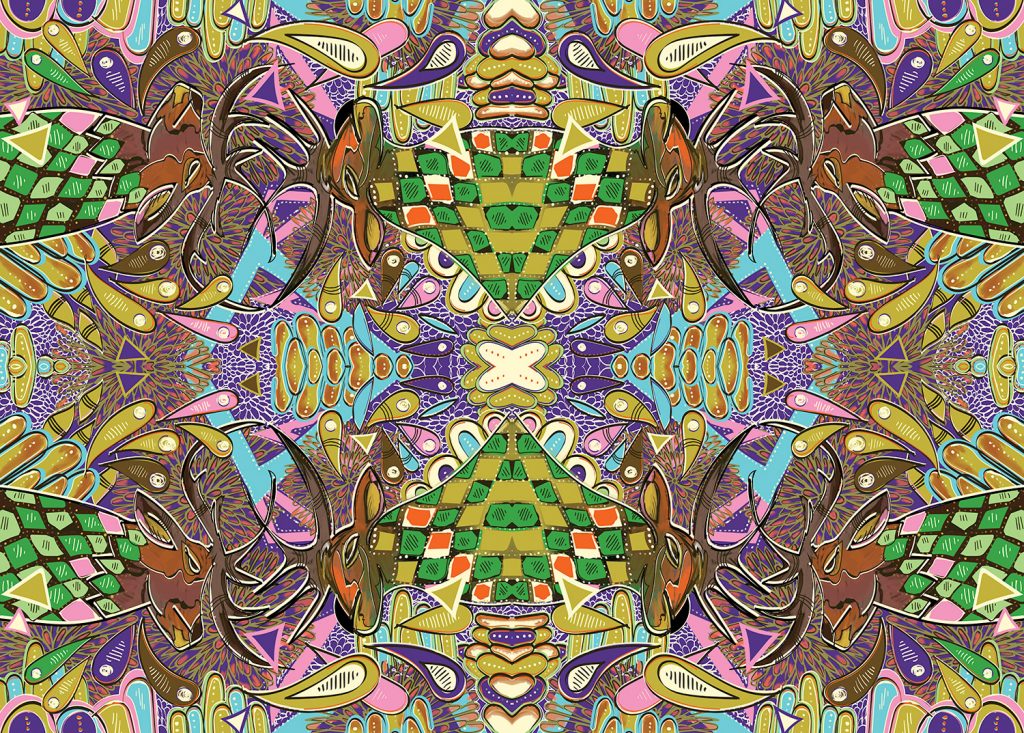 Motif cerf