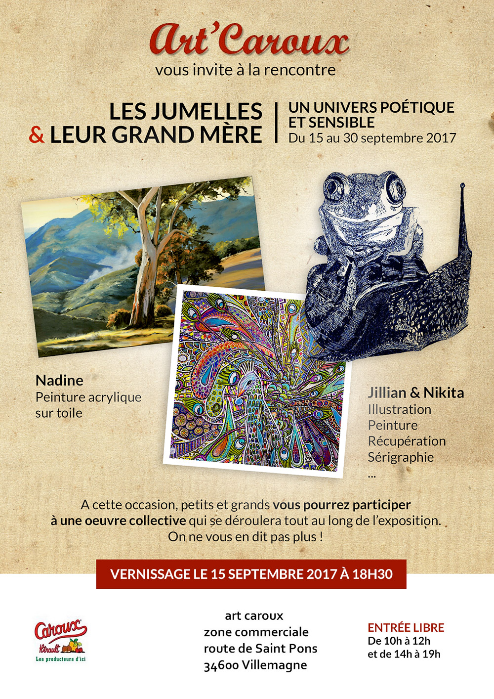 “Une histoire de famille” 09-10 2017