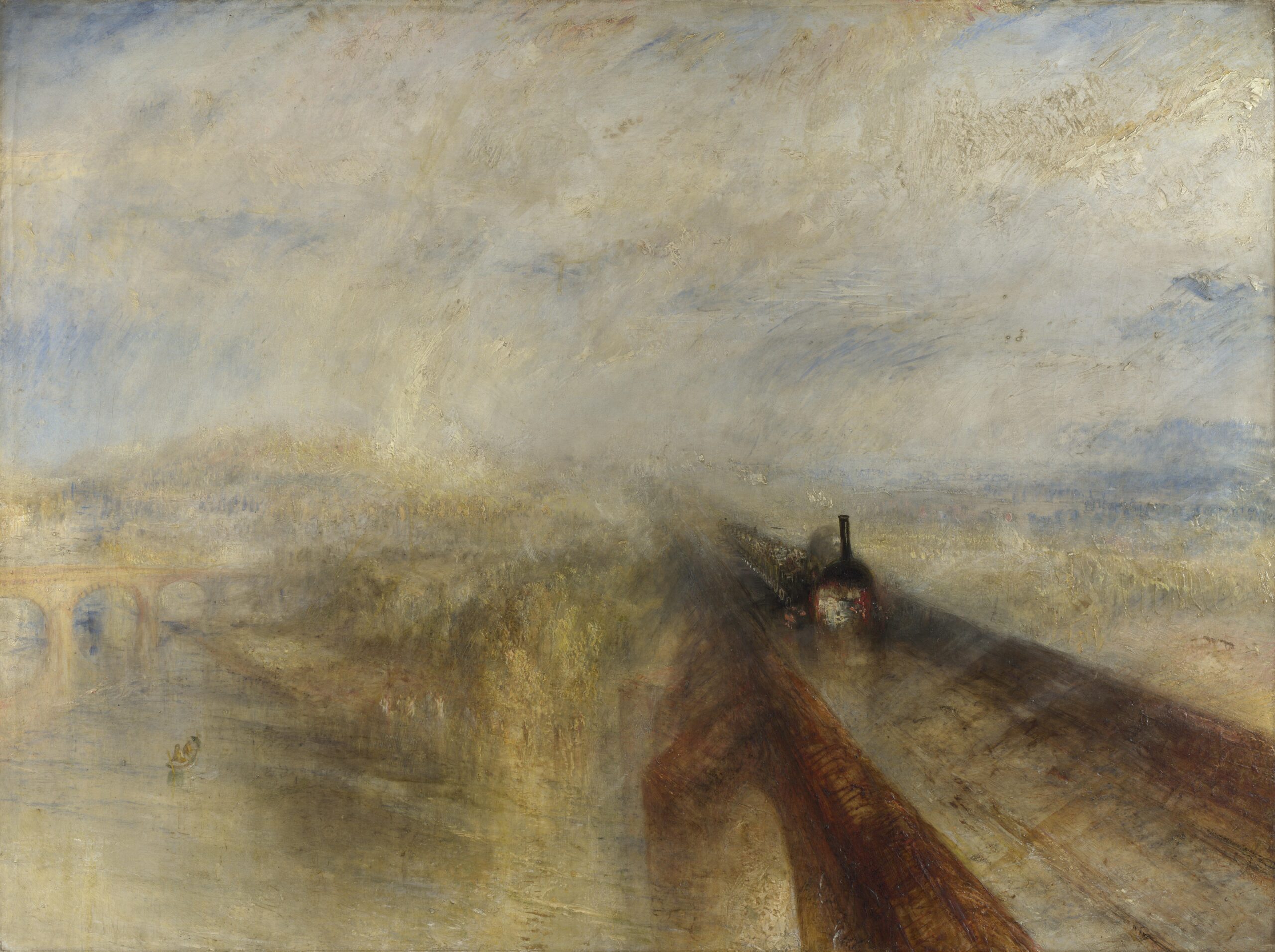 Turner, “Pluie, vapeur et vitesse”